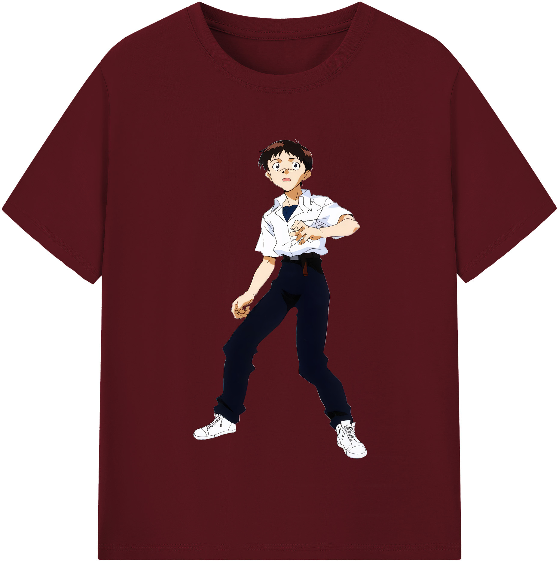 （画像用） EVA 新世紀エヴァンゲリオン 綿100％半袖Tシャツ（フロントプリント）